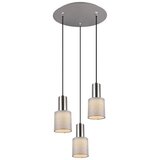  Trio - Luster na sajli WAILER 3xGU10/5W/230V siva | Eponuda.com
