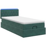  od pjene s madracem i LED-om Tamnozelena 90 x 200 cm | shoptok.hr