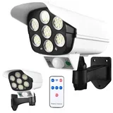 Lažna kamera bela z smd led svetilko + senzor gibanja in upravljalec