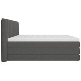 Premium Living Postelja Boxspring Lina, Antracit, 160x200 | Shoptok.si