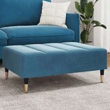 vidaXL Stolček za noge moder 77x55x31 cm žamet, (21204656) | Shoptok.si
