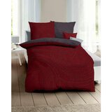 Kaeppel posteljnina jaro 140/200 cm saten siva, rdeča | Shoptok.si
