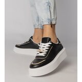 Gemre Black sneakers adorned with glitter and rhinestones Felura | Shoptok.si