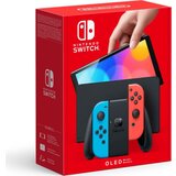 Nintendo switch (oled modell) rot/blau Cene