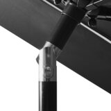  Vrtni suncobran s 3 razine i aluminijskim stupom 3 m antracit | shoptok.hr