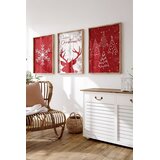 Wallity Uokvirena slika Nwyearmdl17, 33x48 cm, 3 dijela | Eponuda.ba