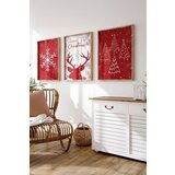 Wallity uramljena slika Nwyearmdl17, 33x48 cm, 3 dela | ePonuda.com