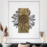 Wallxpert Rama de Oro -2 GreenBlack Decorative Wooden Wall Accessory Cene