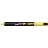 POSCA Uni flomaster; konica 0,7 mm kovina; rumen, (21290462) Cene