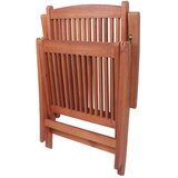 Garden Pleasure Rjav vrtni fotelj iz masivnega lesa Stockholm – | Shoptok.si