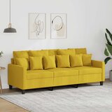  Trosjed od tkanine svjetložuti 180 cm | shoptok.hr