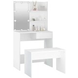  Set toaletnog stolića LED bijeli od konstruiranog drva | shoptok.hr