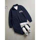 Sinsay Dreserica half-zip s natpisom Los Angeles | shoptok.hr