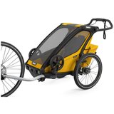 Thule chariot Sport1 black spectra yellow - multifunkcijska prikolica za otroka 4 v 1 | Shoptok.si