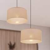 Candellux Lighting Bež viseća svjetiljka s tekstilnim sjenilom ø 40 cm Shanti – | shoptok.hr