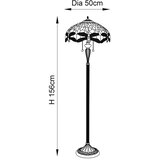  endon 70940 - podna lampa tiffany dragonfly 2xE27/60W/230V prečnik 50 cm | Eponuda.com