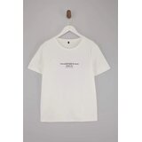 Trendyol Ženska majica Tbbss25Bf00049, Krem | Eponuda.com