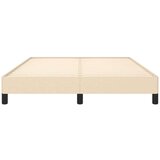  Posteljni okvir krem 140x200 cm blago, (20600937) | Shoptok.si