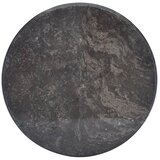 vidaXL mizna plošča črna Ø 50x2,5 cm marmor Cene