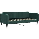  Dnevni krevet s madracem tamnozeleni 80 x 200 cm baršunasti | shoptok.hr
