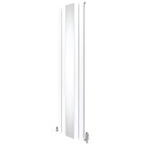 Monster radiator in ventili z ravnim ogledalom - 1800 mm x 425 mm - beli, (21569909) | Shoptok.si