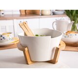 Altom design zdjela za salatu s podlogom i žlicama od bambusa 29 x 25 x 16cm - 01010052034 | shoptok.hr