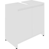 Maison Chic Kopalniška omarica - Kopalniški kabinet bela 60x33x61 cm iverna plošča, (21794789) Cene