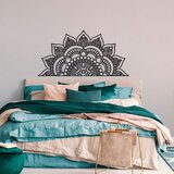 Wallity Zidna dekoracija Mandala 3, 153x78 cm, 1.5 mm, Crna Cene