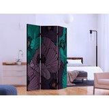Artgeist PARAVAN 135/172/3 cm vijolična, metino zelena Slike