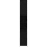  Kupaonski ormar Crni hrast 30 x 30 x 183,5 cm Konstruirano drvo | shoptok.hr