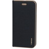  Premium preklopna torbica Samsung Galaxy A15 5G - modra z zlatim robom | Shoptok.si
