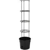  Sadilica za rajčice antracit Ø 29,5 x 115 cm od polipropilena | shoptok.hr