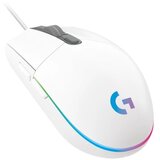 Logitech miška G203 LIGHTSYNC, RGB, bela | Shoptok.si
