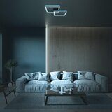 Lesnina XXXL Brilo - LED RGBW prigušiva plafonska lampa FRAME 2xLED/17W/230V 2700-6500K+ daljinski upravljač | Eponuda.com