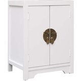  Nočna omarica bela 38x28x52 cm les pavlovnije | Shoptok.si
