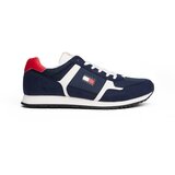 Tommy Jeans Nizke superge mornarska / brusnica / bela | Shoptok.si