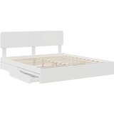  Krevet s od storage Bijelo 180 x 200 cm Konstruirano drvo | shoptok.hr