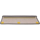 vidaXL Samolepilne preproge za stopnice 30 kosov 65x21x4cm sive in bež | Shoptok.si