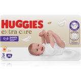 Huggies Extra Care Pants Size 3 hlačne plenice za enkratno uporabo 6 - 11 kg 48 kos Cene