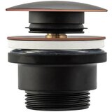 REA Bath Univerzalni vtič za umivalnik s klikom Black Aged | Shoptok.si