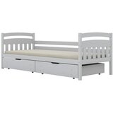  Drveni dječji krevet Tosia - bijeli - 180x90 cm - S 2 ladice | shoptok.hr
