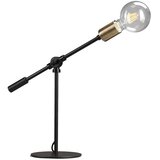  ONLI - Stona lampa ASTE 1xE27/15W/230V 45 cm crna/zlatna | Eponuda.com