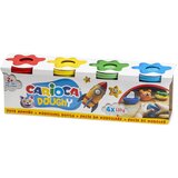 Carioca Doughy set za modeliranje plastelina u posudama 4 x 110 g - Cijene