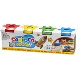 Doughy set za modeliranje plastelina u posudama 4 x 110 g -