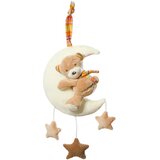 BABY FEHN Music Box Rainbow Teddy on the Moon kontrastna viseča igrača z melodijo 1 kos | Shoptok.si