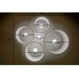  duolla - plafonsko svetlo roller pento 5x E27/60W/230V, bela/zlatna | Eponuda.com