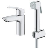 Grohe 23124003 Eurosmart armatura za umivalnik s higienskim tuš setom | Shoptok.si
