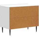  Noćni ormar Bijela 62 x 34,5 x 49,5 cm Konstruirano drvo | shoptok.hr