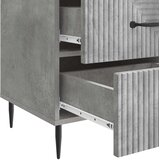  Noćni ormar Betonska siva 43 x 41 x 66,5 cm Konstruirano drvo | shoptok.hr