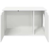  Mačja hiša Bela 85 x 55 x 50 cm Konstruiran les, (5000111114) | Shoptok.si